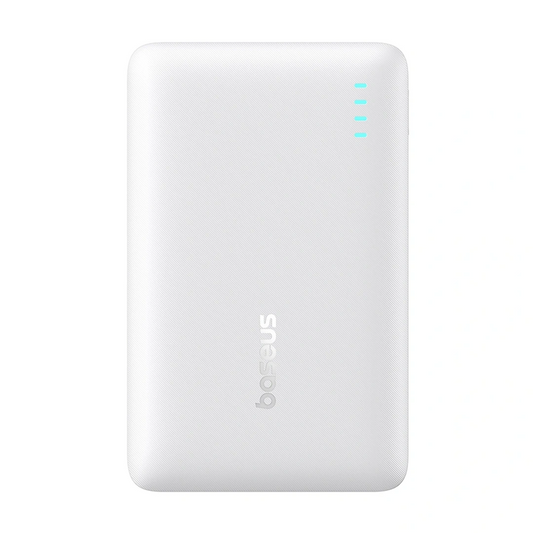 Bateria Externa Baseus EnerFill FP21, 10000mAh, 22.5W, QC + PD, 1 x USB-A - 2 x USB-C, Branca P1008210D213-00