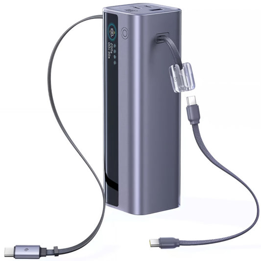 Bateria Externa Baseus EnerGeek GR11, 25000mAh, 200W, QC + PD, 1 x USB-A - 3 x USB-C, Cinzento E0028Q00