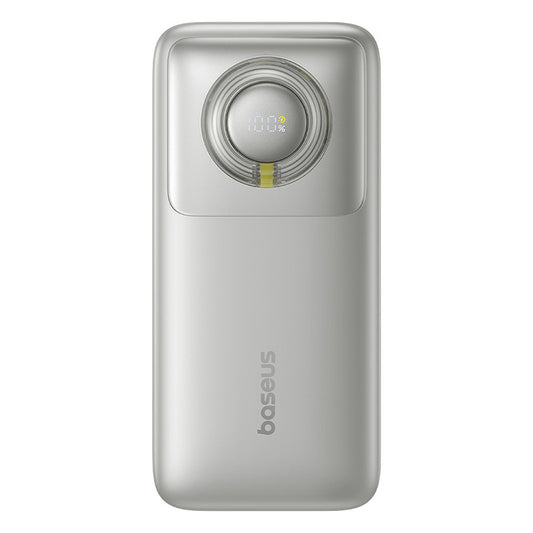 Bateria Externa Baseus Free2Pull, 20000mAh, 65W, PD, 2 x USB-C, Cinzento P10073700843-00