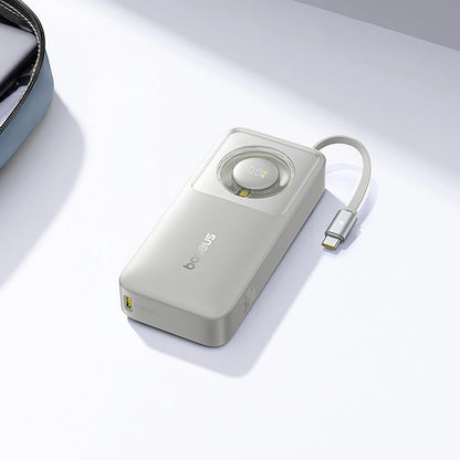 Bateria Externa Baseus OS Free2Pull, 10000mAh, 30W, PD, 2 x USB-C, Cinzento P10073701843-00