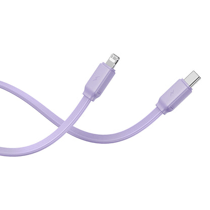 Bateria Externa Baseus Qpow Pro+, 10000mAh, 22.5W, QC + PD, 1 x Lightning - 1 x USB-A - 2 x USB-C, Roxo P10055003513-00