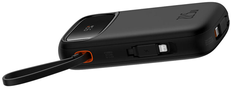 Bateria Externa Baseus Qpow2, 10000mAh, 22.5W, QC + PD, 1 x Lightning - 1 x USB-A - 2 x USB-C, Preta P10055003113-00