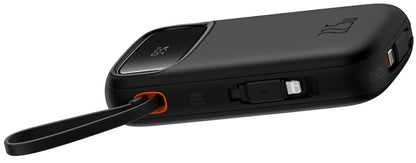 Bateria Externa Baseus Qpow2, 10000mAh, 22.5W, QC + PD, 1 x Lightning - 1 x USB-A - 2 x USB-C, Preta P10055003113-00