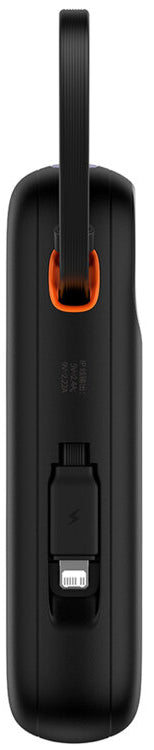 Bateria Externa Baseus Qpow2, 10000mAh, 22.5W, QC + PD, 1 x Lightning - 1 x USB-A - 2 x USB-C, Preta P10055003113-00