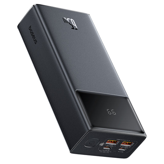 Bateria externa Baseus Star Lord, 30000mAh, 65W, QC + PD, 1 x USB-C - 2 x USB-A, preto P1002290908113113-00 