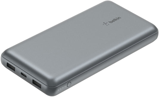 Bateria Externa Belkin BoostCharge Pro, 20000mAh, 15W, 1 x USB-C - 2 x USB-A, Cinzento BPB012btGY