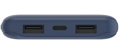 Bateria Externa Belkin BoostCharge, 10000mAh, 15W, 1 x USB-C - 2 x USB-A, Azul Marinho BPB011btBL