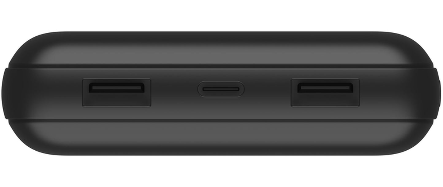 Bateria Externa Belkin BoostCharge Pro, 20000mAh, 15W, 1 x USB-C - 2 x USB-A, Preta BPB012btBK