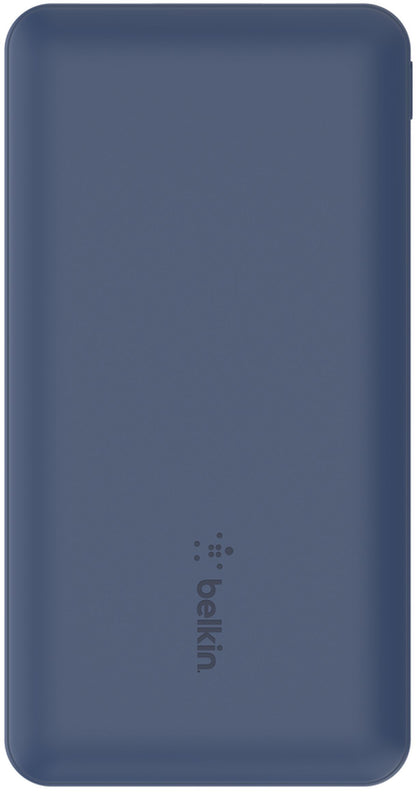 Bateria Externa Belkin BoostCharge, 10000mAh, 15W, 1 x USB-C - 2 x USB-A, Azul Marinho BPB011btBL