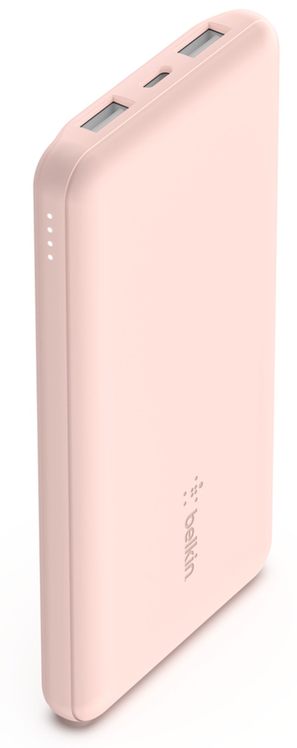 Bateria Externa Belkin BoostCharge, 10000mAh, 15W, 1 x USB-C - 2 x USB-A, Rosa BPB011btRG