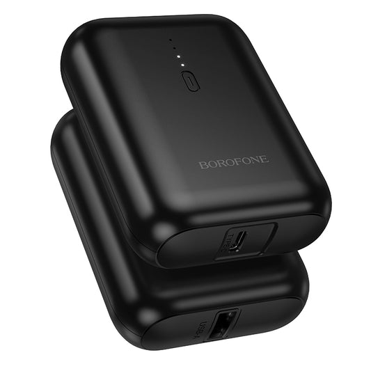 Bateria Externa Borofone BJ81 Stability, 5000mAh, 10W, 1 x USB-A, Preta