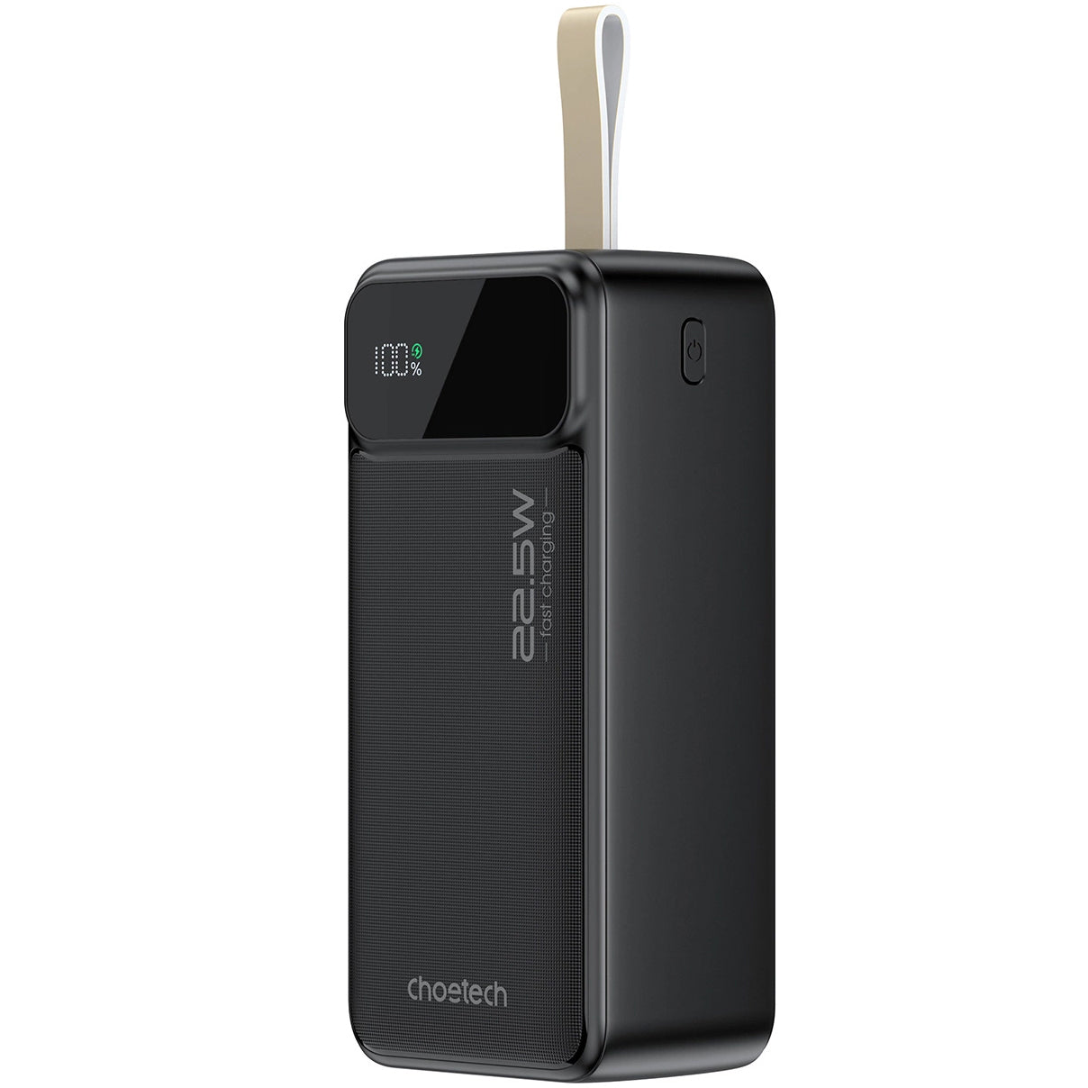 Bateria externa Choetech B731, 40000mAh, 22,5W, QC + PD, 1 x USB-C - 2 x USB-A, preto 