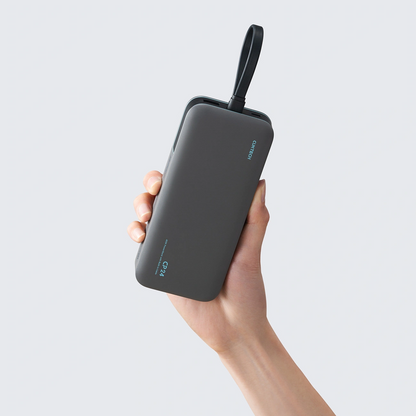 Cuktech LPB200N External Battery, 20000mAh, 40W, QC + PD, 1 x USB-A - 2 x USB-C, Black