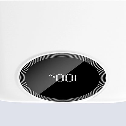 Dudao K13 External Battery, 10000mAh, 120W, QC + PD, 1 x Lightning - 1 x USB-A - 2 x USB-C, White