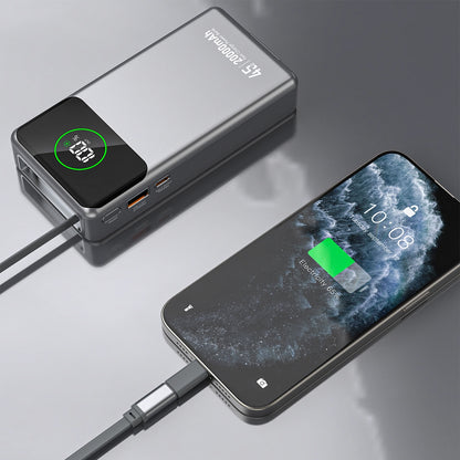 Bateria Externa Dudao K31 Pro, 20000mAh, 45W, QC + PD, 1 x USB-A - 2 x USB-C, Cinzento