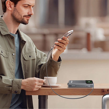 Bateria Externa Dudao K31 Pro, 20000mAh, 45W, QC + PD, 1 x USB-A - 2 x USB-C, Cinzento