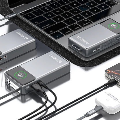 Bateria Externa Dudao K31 Pro, 20000mAh, 45W, QC + PD, 1 x USB-A - 2 x USB-C, Cinzento