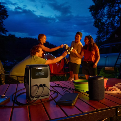 Bateria Externa EcoFlow Trail 200, 60000mAh, 220W, PD, 2 x USB-A - 2 x USB-C, Preta EF-TRAIL200-N