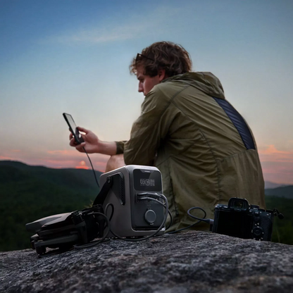 Bateria Externa EcoFlow Trail 200, 60000mAh, 220W, PD, 2 x USB-A - 2 x USB-C, Preta EF-TRAIL200-N
