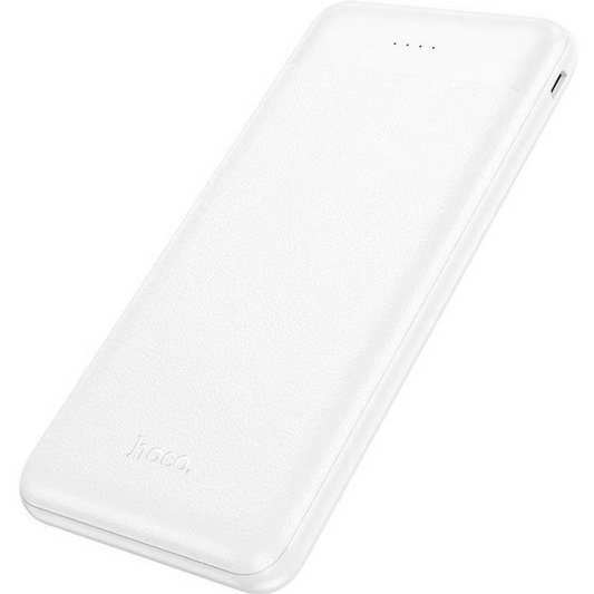 Bateria Externa HOCO J153 Stability, 10000mAh, 10W, 2 x USB-A, Branca