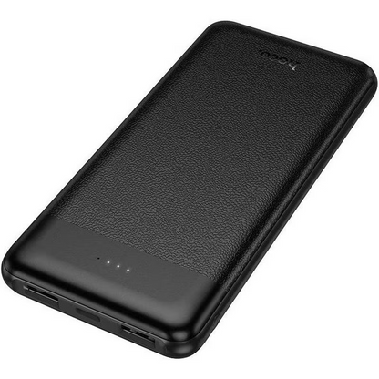 Bateria Externa HOCO J153 Stability, 10000mAh, 10W, 2 x USB-A, Preta