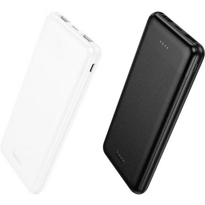 Bateria Externa HOCO J153 Stability, 10000mAh, 10W, 2 x USB-A, Branca