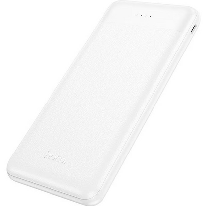 Bateria Externa HOCO J153A Stability, 20000mAh, 10W, 2 x USB-A, Branca