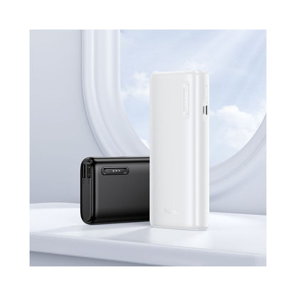 Bateria Externa HOCO J158A, 10000mAh, 10W, 2 x USB-A, Branco