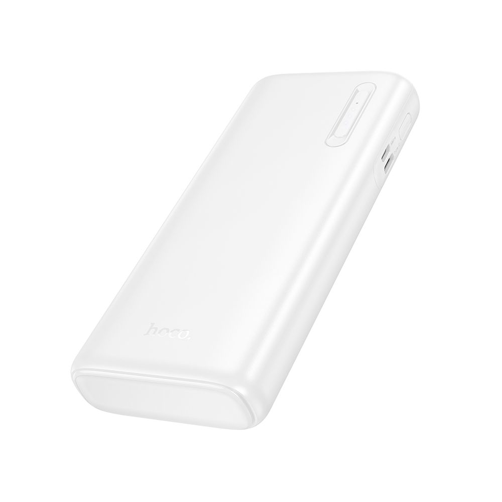 Bateria Externa HOCO J158A, 10000mAh, 10W, 2 x USB-A, Branco