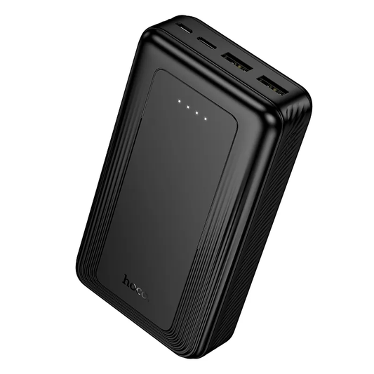 Bateria Externa HOCO J165A, 20000mAh, 10W, 2 x USB-A, Preta