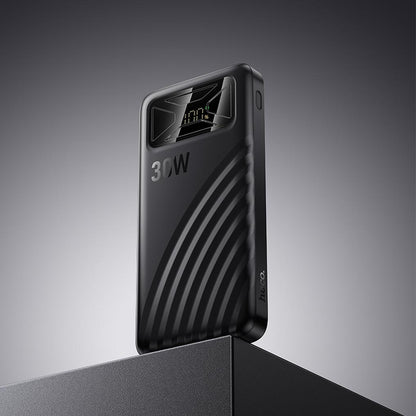 Bateria Externa HOCO Q42, 10000mAh, 30W, QC + PD, 1 x USB-A - 1 x USB-C, Preta