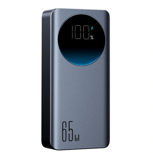 Bateria Externa Joyroom JR-PBF05 Pro, 30000mAh, 65W, QC + PD, 1 x USB-A - 2 x USB-C, Preta