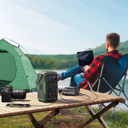 Bateria Externa Joyroom JR-PBF10, 75000mAh, 100W, QC + PD, 3 x USB-A - 3 x USB-C, Verde