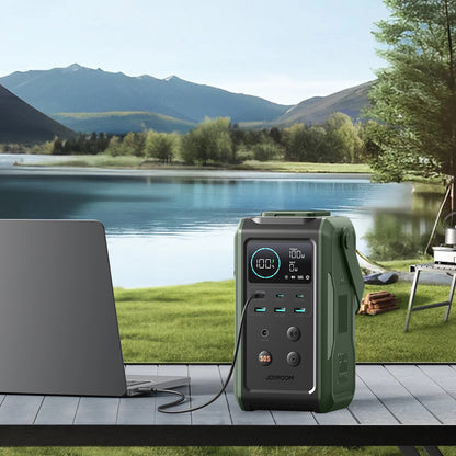 Bateria Externa Joyroom JR-PBF10, 75000mAh, 100W, QC + PD, 3 x USB-A - 3 x USB-C, Verde