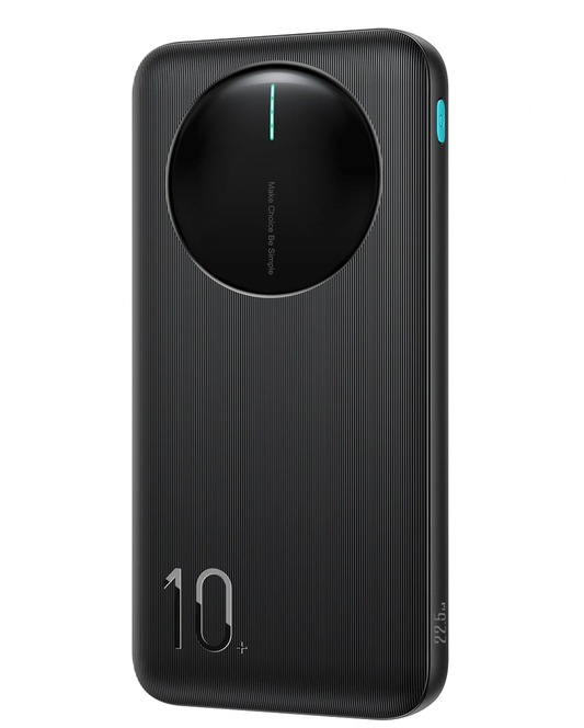Bateria Externa Joyroom JR-PBF12 Pro, 10000mAh, 22.5W, QC + PD, 1 x USB-C - 2 x USB-A, Preta