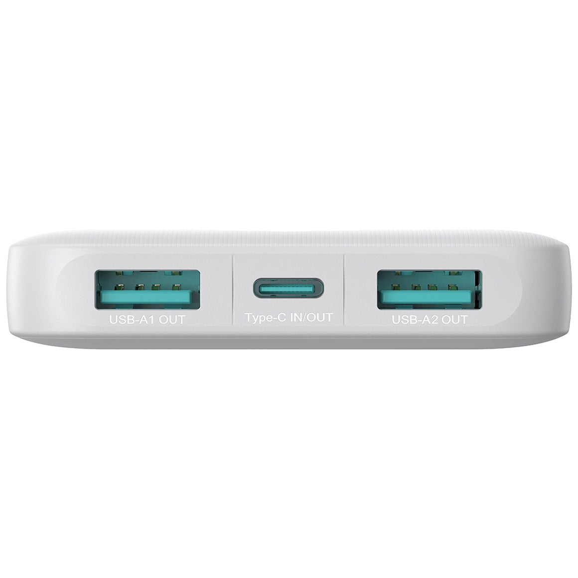 Bateria Externa Joyroom JR-PBF12, 10000mAh, 12W, 1 x USB-C - 2 x USB-A, Branca