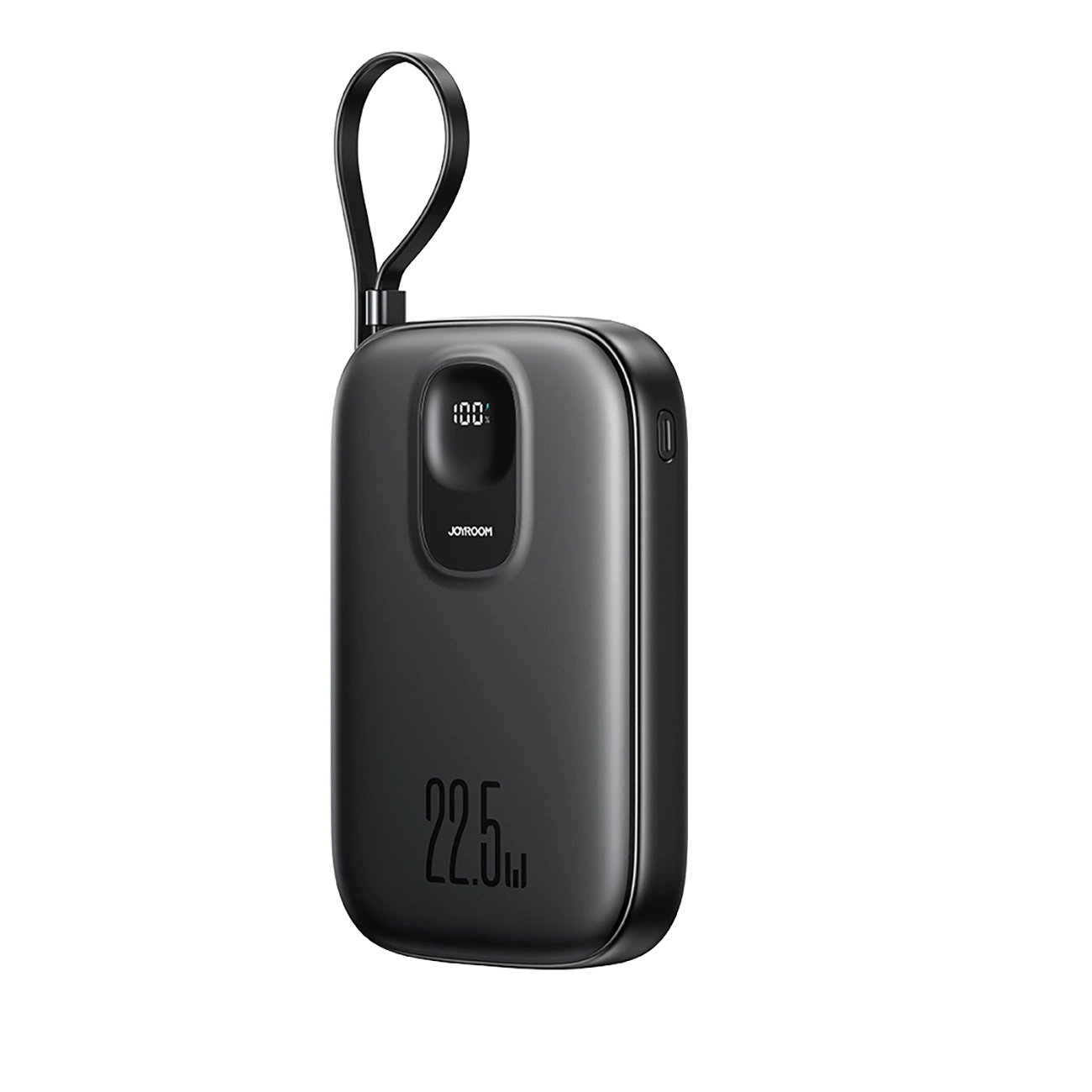 Bateria Externa Joyroom JR-PBF18, 10000mAh, 22.5W, QC + PD, 1 x Lightning - 1 x USB-A - 1 x USB-C, Preta