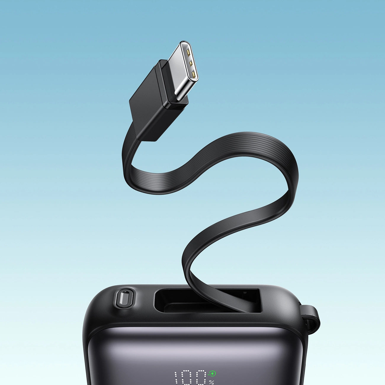 Bateria Externa Joyroom JR-PBF27, 10000mAh, 22.5W, QC + PD, 1 x Lightning - 2 x USB-C, Preta