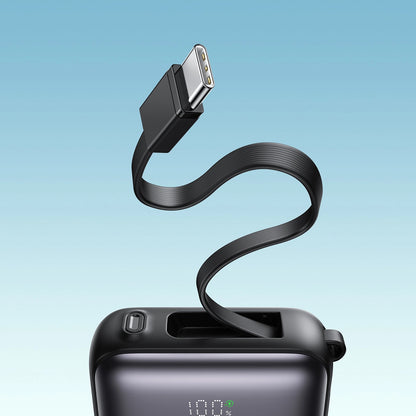 Bateria Externa Joyroom JR-PBF27, 10000mAh, 22.5W, QC + PD, 1 x Lightning - 2 x USB-C, Preta