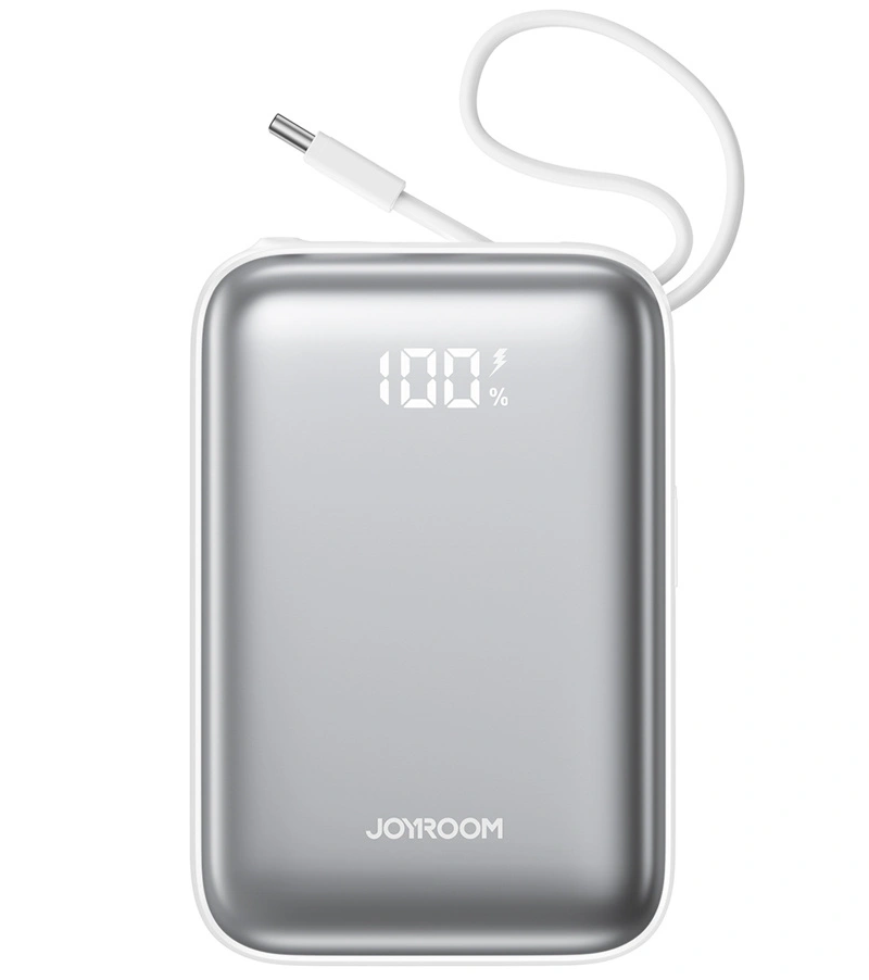 Bateria Externa Joyroom JR-PBF29, 20000mAh, 22.5W, QC + PD, 1 x Lightning - 2 x USB-C, Branca
