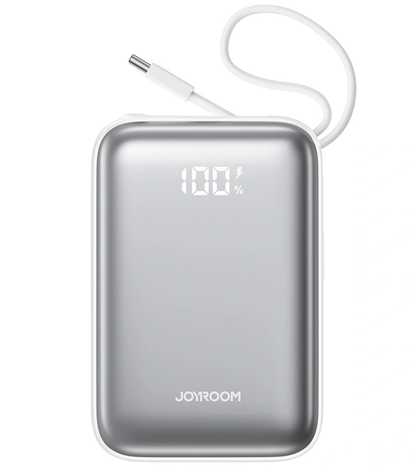 Bateria Externa Joyroom JR-PBF29, 20000mAh, 22.5W, QC + PD, 1 x Lightning - 2 x USB-C, Branca