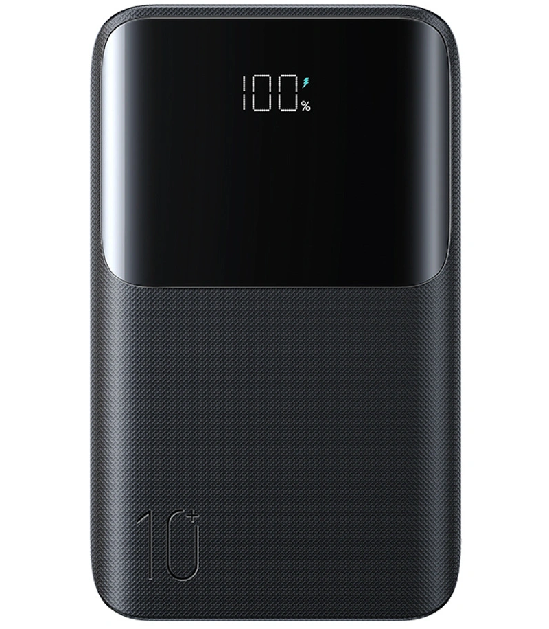 Bateria Externa Joyroom JR-QP191, 10000mAh, 22.5W, QC + PD, 1 x USB-A - 2 x USB-C, Preta