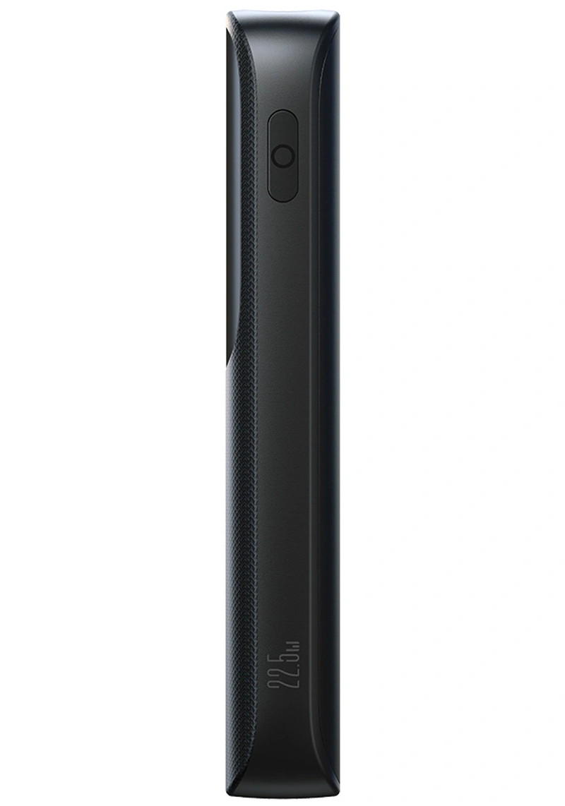 Bateria Externa Joyroom JR-QP191, 10000mAh, 22.5W, QC + PD, 1 x USB-A - 2 x USB-C, Preta