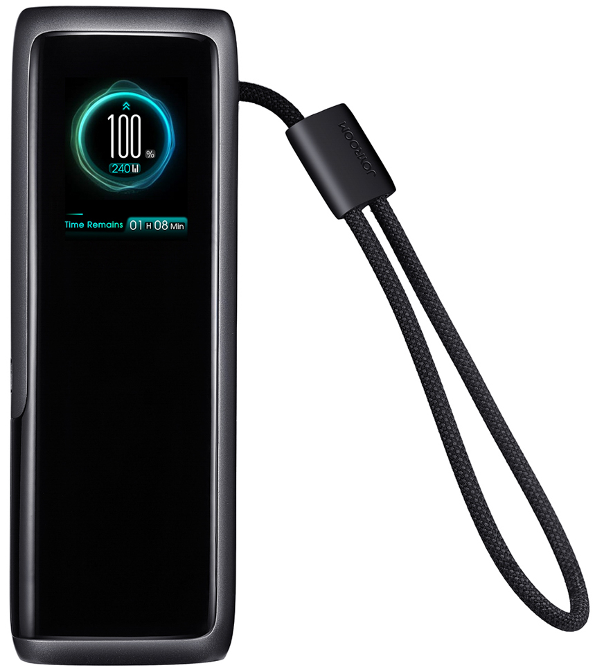 Bateria Externa Joyroom PODIX PR70, 25000mAh, 240W, QC + PD, 1 x USB-A - 3 x USB-C, Preta