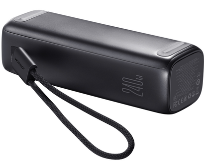 Bateria Externa Joyroom PODIX PR70, 25000mAh, 240W, QC + PD, 1 x USB-A - 3 x USB-C, Preta