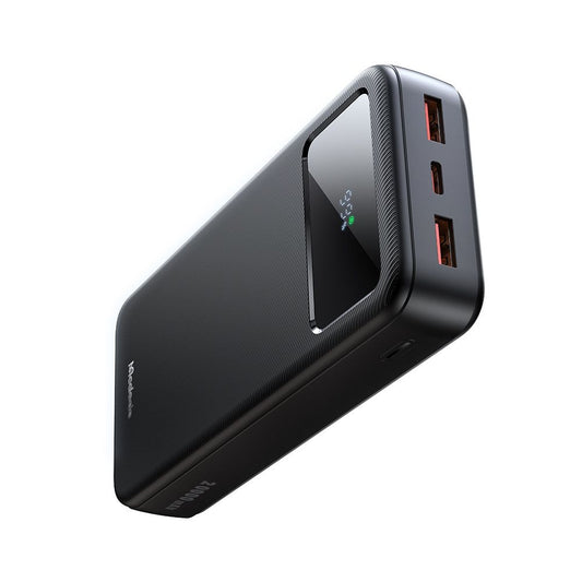 Bateria Externa McDodo MC-4230, 20000mAh, 22.5W, QC + PD, 2 x USB-A - 1 x USB-C, Preta