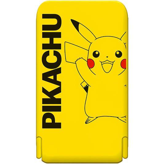 Bateria Externa Wireless OTL Pokemon Pikatchu, 5000mAh, 20W, PD + FQI, 1 x QI - 1 x USB-C, Amarela PK1191