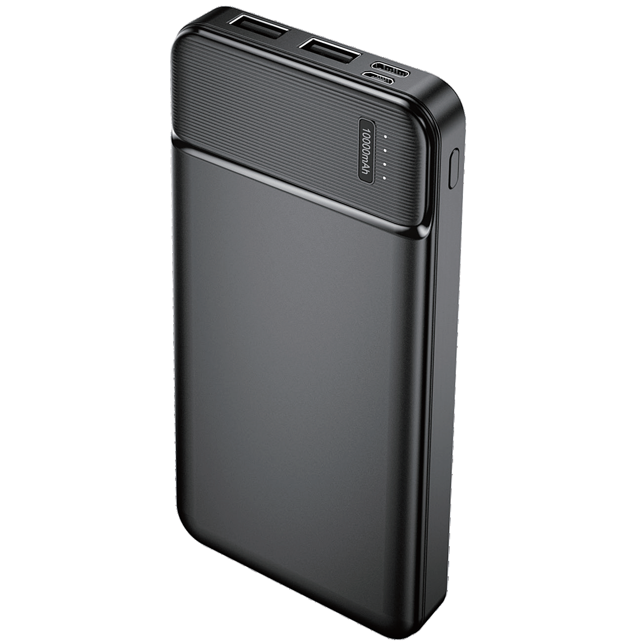 Bateria Externa MaXlife MXPB-01, 10000mAh, 12W, 2 x USB-A, Preta