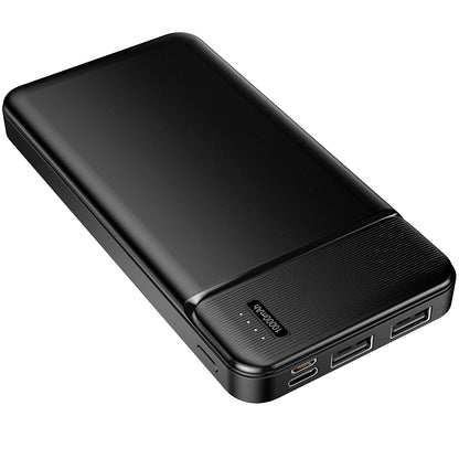 Bateria Externa MaXlife MXPB-01, 10000mAh, 12W, 2 x USB-A, Preta