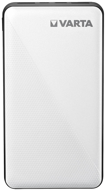 Bateria externa Varta Energy, 15000mAh, 15W, 2 x USB-A - 1 x USB-C, Branco